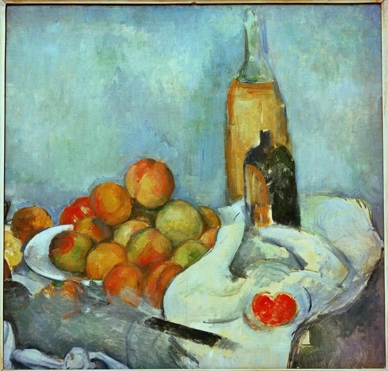 Natura morta con bottiglie e pesche, 1890 - Amsterdam, Stedelijk Museum